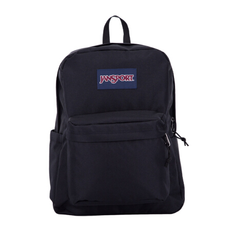 JANSPORT 杰斯伯 男女款双肩包 4QUT008 黑色 中号 券后126.46元