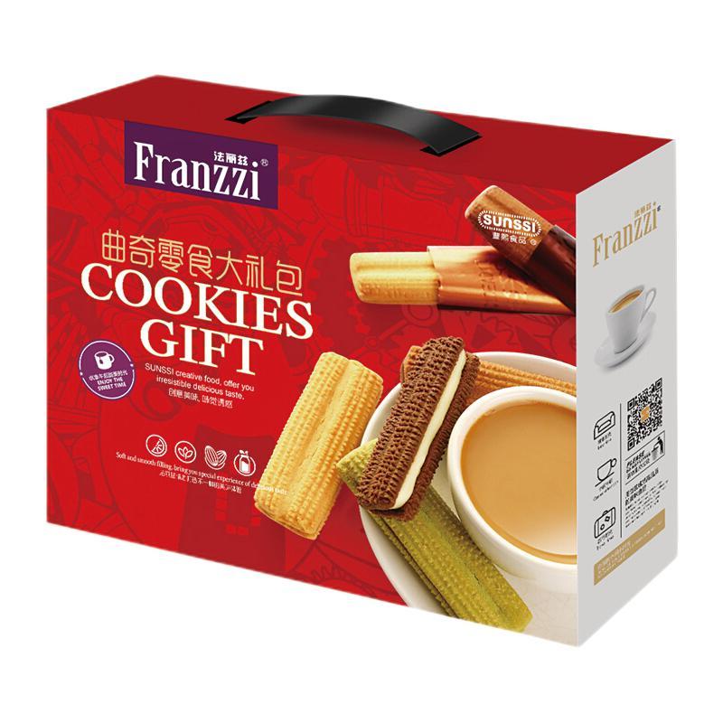 Franzzi 法丽兹 曲奇零食大礼包 混合口味 950g 62.5元