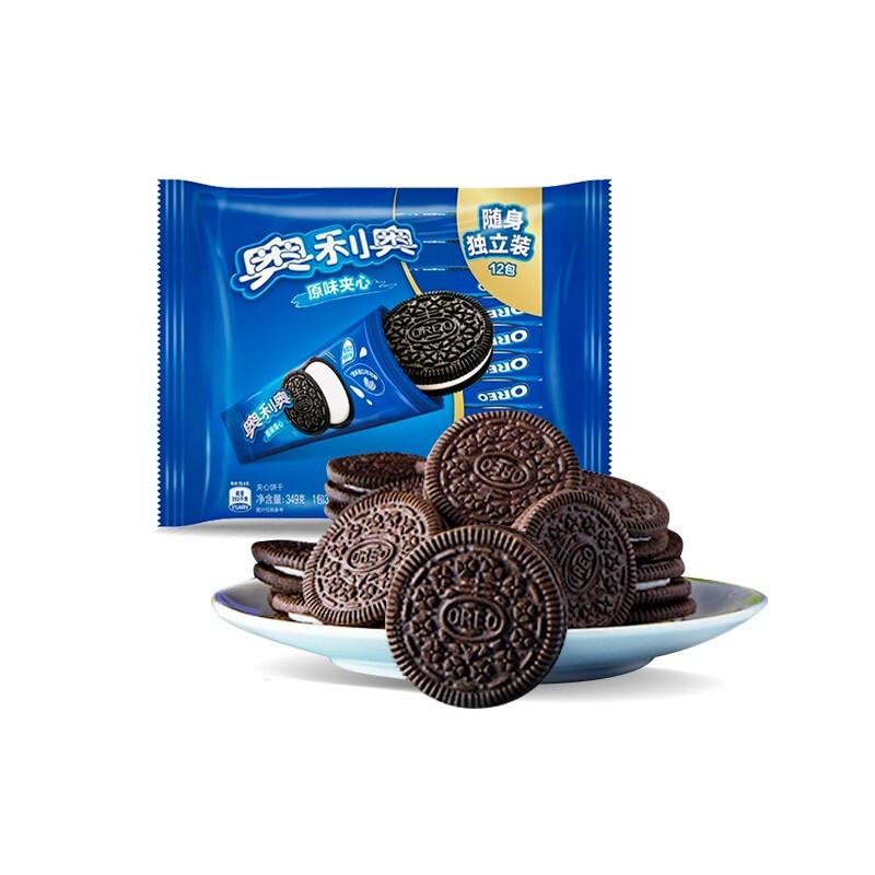 OREO 奥利奥 夹心饼干 原味 349g 券后13.9元