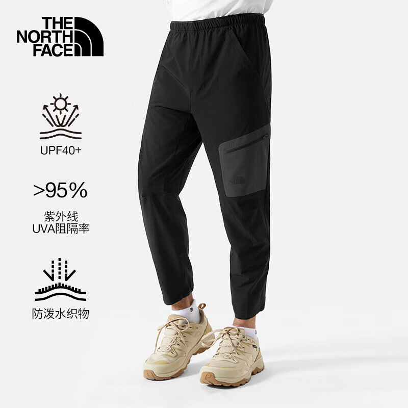 THE NORTH FACE 北面 男裤24春夏新款户外运动舒适防泼水休闲裤881B JK3 L 462元