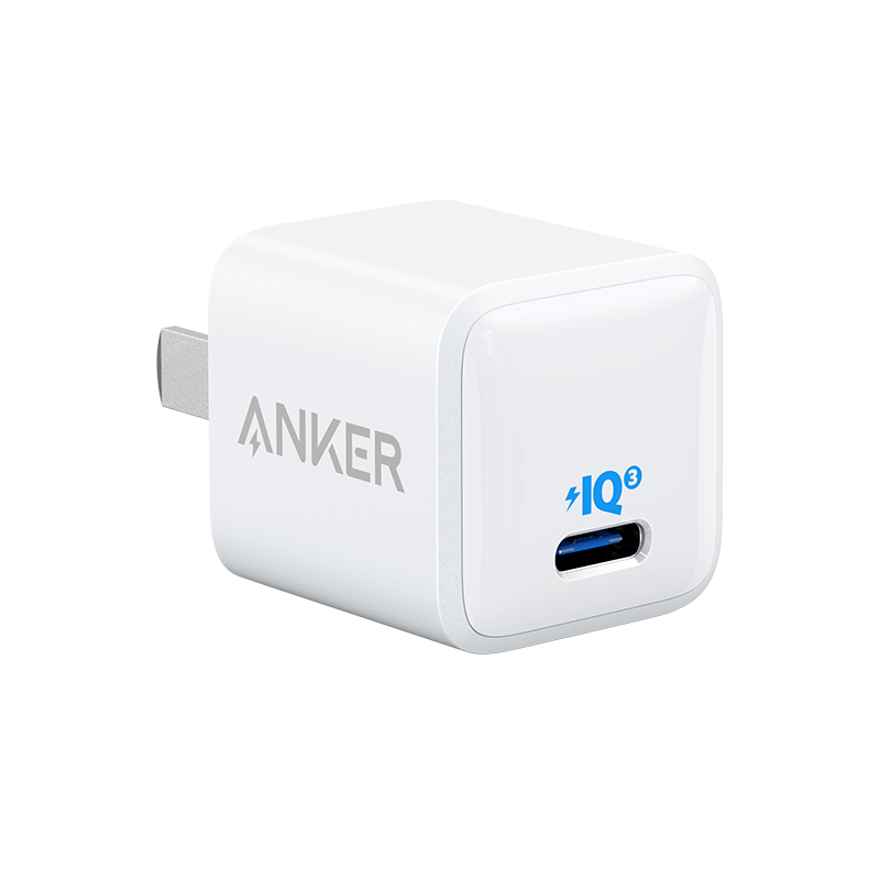 京东百亿补贴、PLUS：Anker 安克 A2633 手机充电器 Type-C 20W 白色 29.74元