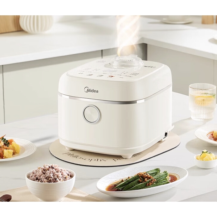 Midea 美的 青瓷飞快系列 MB-4E01R 电饭煲 4L 青瓷内胆 249元包邮（晒单返20元，双重优惠）