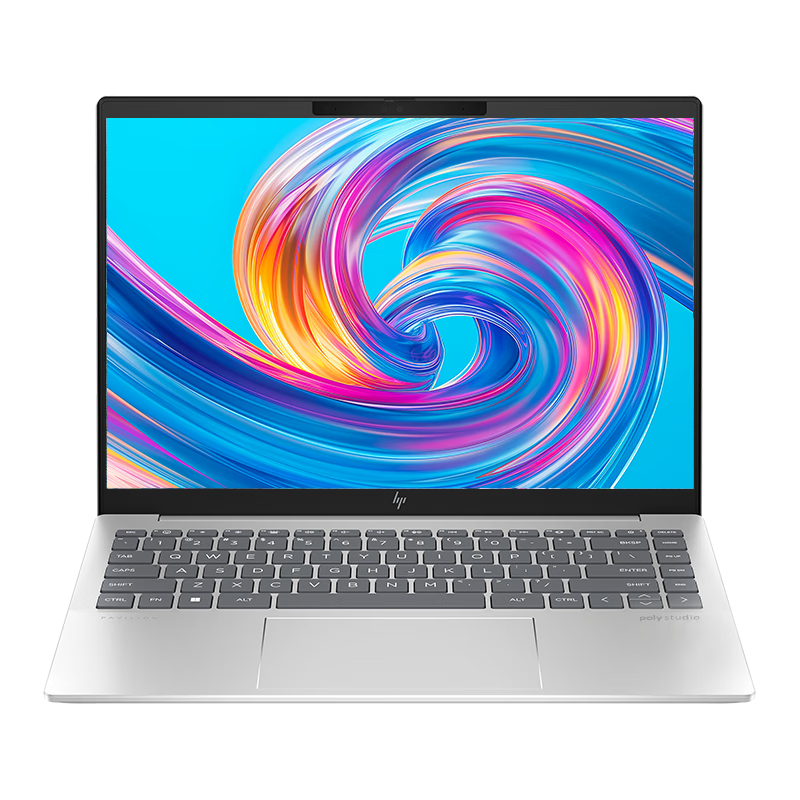 限地区、PLUS：HP 惠普 星Book Pro 14 锐龙版 2024 14英寸轻薄笔记本电脑(R7-8845H 32G 1T 2.8K 120Hz OLED屏 AI) 4138.41元包邮