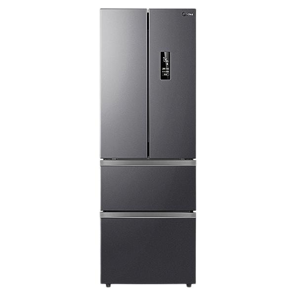 以舊換新補(bǔ)貼、PLUS會員：Midea 美的 325升法式多門四開門小戶型家用冰箱超薄風(fēng)冷無霜一級能效變頻節(jié)能低噪出租房宿舍BCD-325WFPM(E) 券后1687.54元