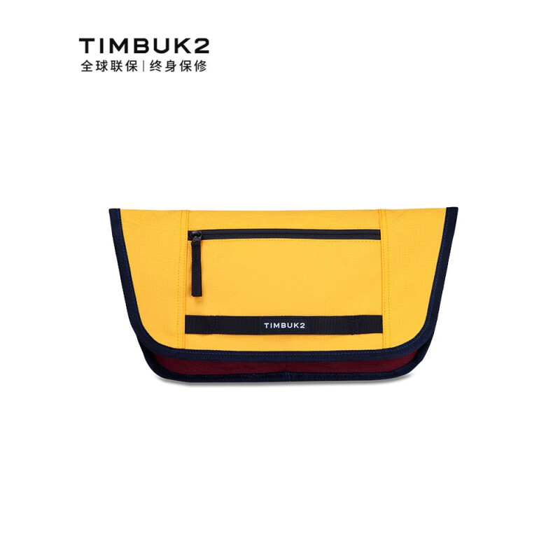 TIMBUK2 天霸 胸包多功能防泼水单肩包IPAD包休闲帆布斜挎包男弹弓包 升级款 黄色/红色环保料 券后157.34元