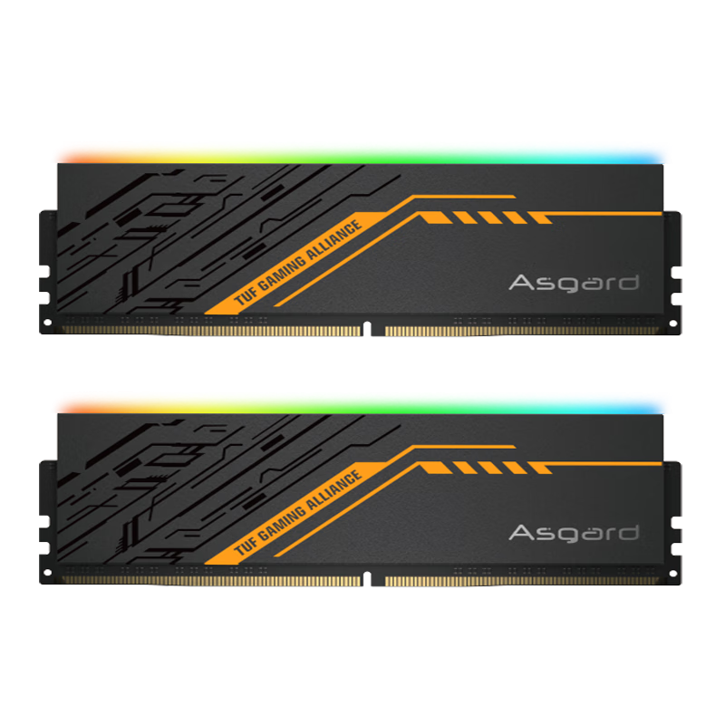 阿斯加特（Asgard）16GB(8Gx2)套装 DDR4 3600 台式机内存条 287.46元