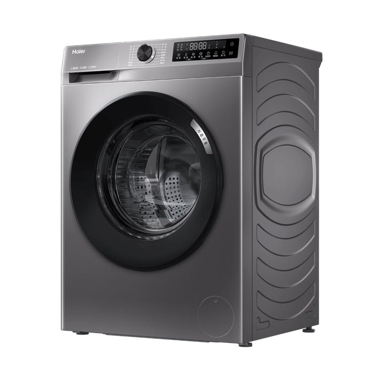 Haier 海尔 年度新品 EG100BD39S 超薄款滚筒洗衣机 10KG 玉墨银 券后1795元