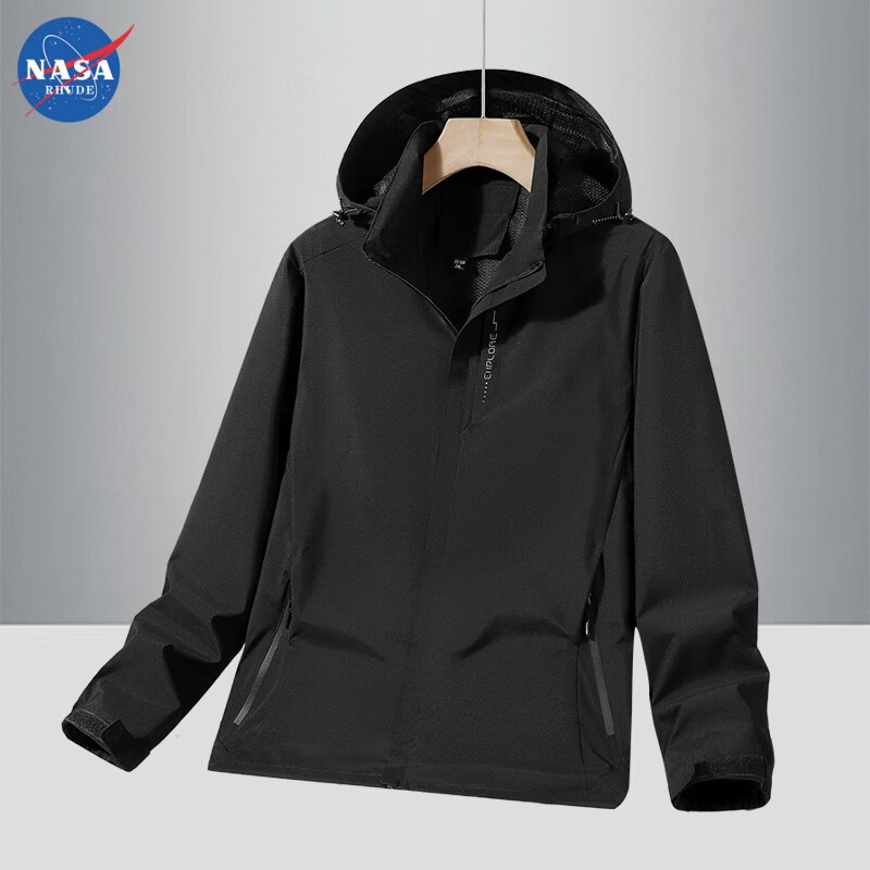 NASA RHUDE 情侣款春秋款户外防水防风可拆卸帽子（六色可选） 券后49.5元