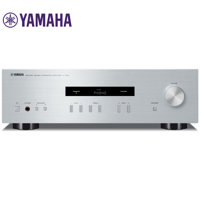 YAMAHA 雅马哈 A-S201 音响 音箱 hifi高保真功放 立体声合并式功率放大器 1480元