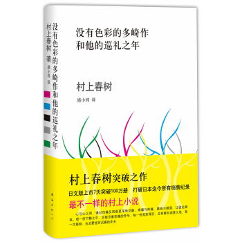 京东PLUS：《没有色彩的多崎作和他的巡礼之年》 39.5元