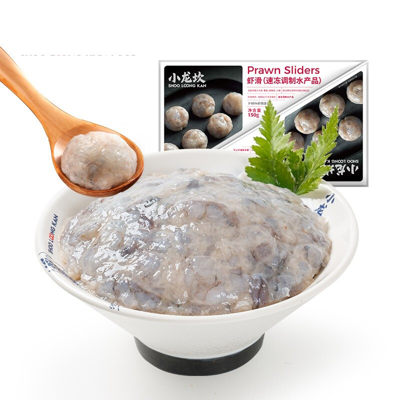 小龍坎 虾滑 150g 12.96元