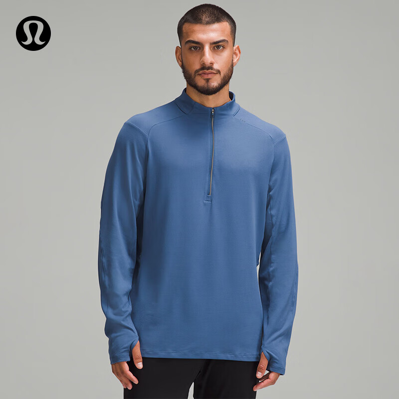 lululemon Surge Warm 男士半拉链运动衫 LM3DMHS 480元