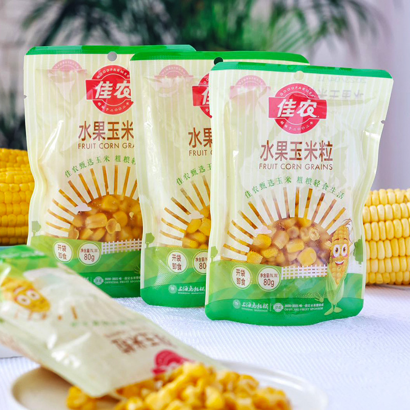 Goodfarmer 佳农 东北水果甜玉米粒 80g*10 33.9元