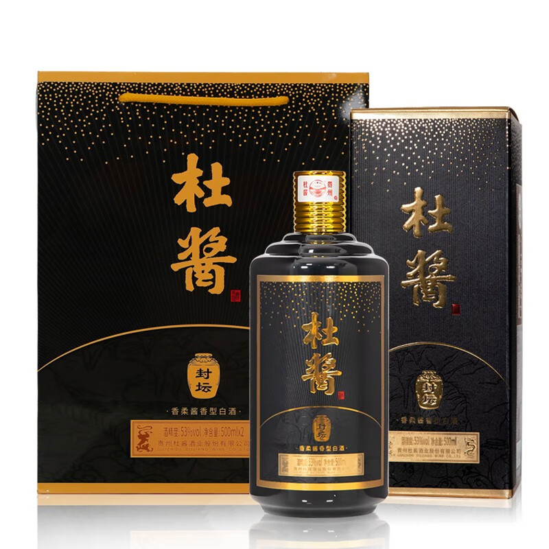 Dusause 杜酱 封坛老酒 53度酱香型 整箱6瓶装 券后369元