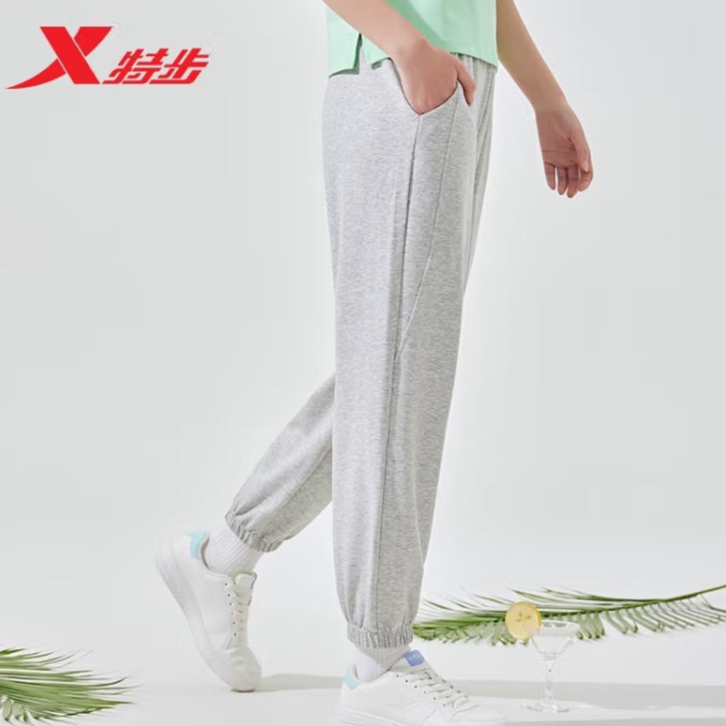 Plus會(huì)員：XTEP 特步 運(yùn)動(dòng)九分褲女褲 +湊單 36.35元