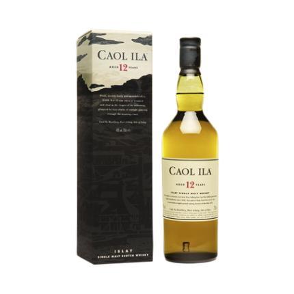 Caol Ila 卡尔里拉 12年 苏格兰 单一麦芽威士忌 43%ovl 700ml 券后319元