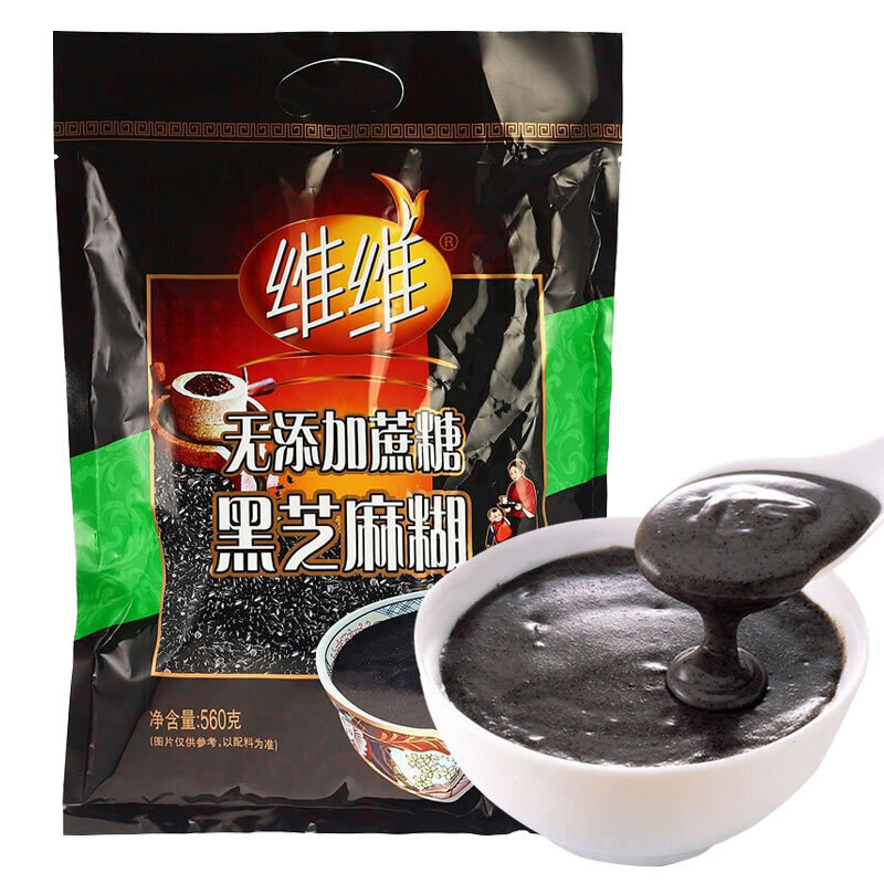 维维 无添加蔗糖 黑芝麻糊 560g 16.9元