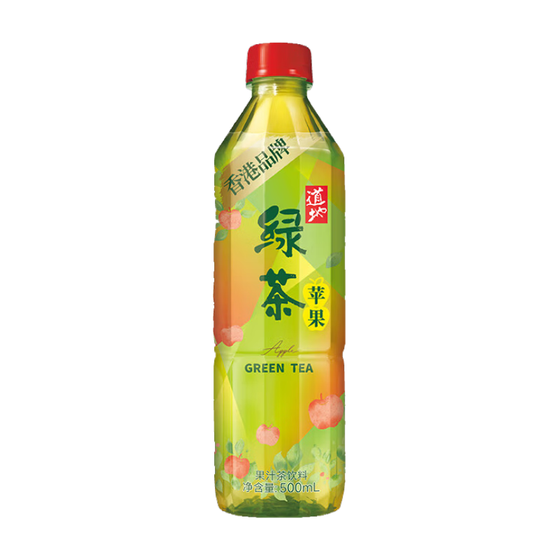 道地（TAO-TI）苹果绿茶饮料500ml*15瓶 ￥89