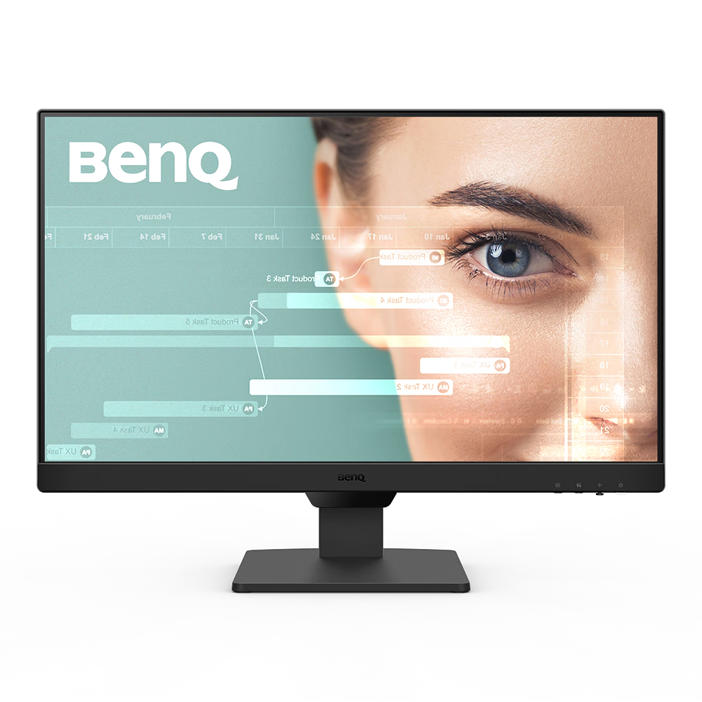 BenQ 明基 GW2490 23.8英寸IPS智慧调光2.0 莱茵认证硬件滤蓝光降频闪 专业色域 商务办公电脑显示屏 1199元