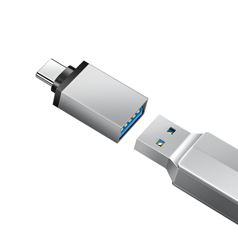 plus会员、概率券：毕亚兹 Type-C转接头USB3.0 手机OTG数据转换头 3.86元