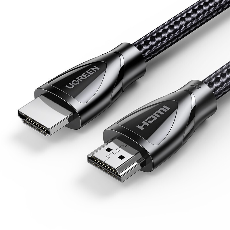 UGREEN 绿联 HD140 8K高清版 HDMI2.1 视频线缆 1.5m 黑色 49元