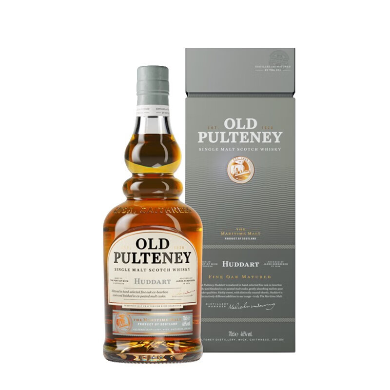 OLD PULTENEY 富特尼 plus： 富特尼赫达 苏格兰单一麦芽威士忌700ML 券后452.82元