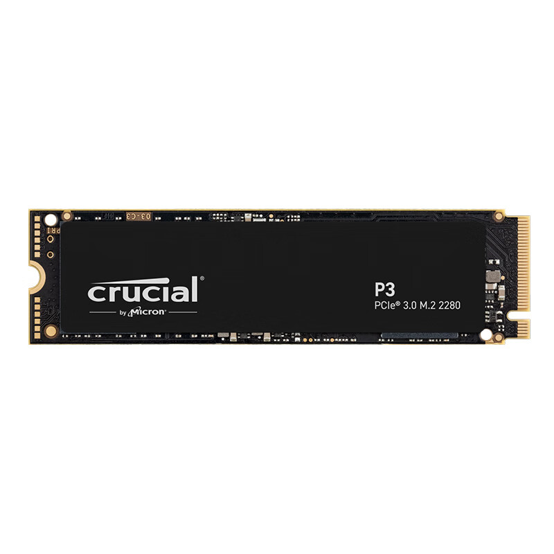 Crucial 英睿达 P3 Plus 固态硬盘 1TB M.2接口 券后377.01元