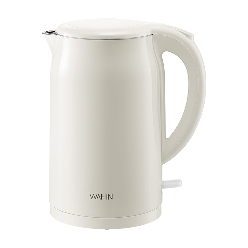 京东PLUS：WAHIN 华凌 电热水壶烧水壶304不锈钢1.7L大容量 WH-H1 券后48.56元