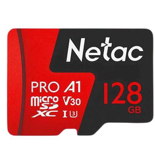 Netac 朗科 P500 至尊PRO版 Micro-SD存储卡 128GB 券后38.7元