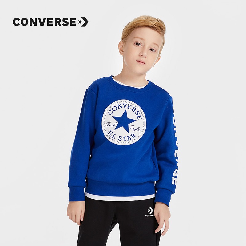 CONVERSE 匡威 儿童加绒保暖卫衣 券后51元