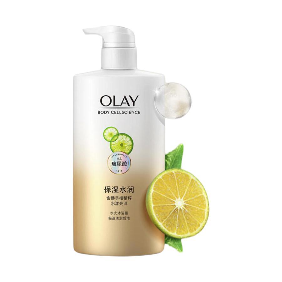 OLAY 玉兰油 水漾亮泽水光沐浴露 730ml 券后29.9元