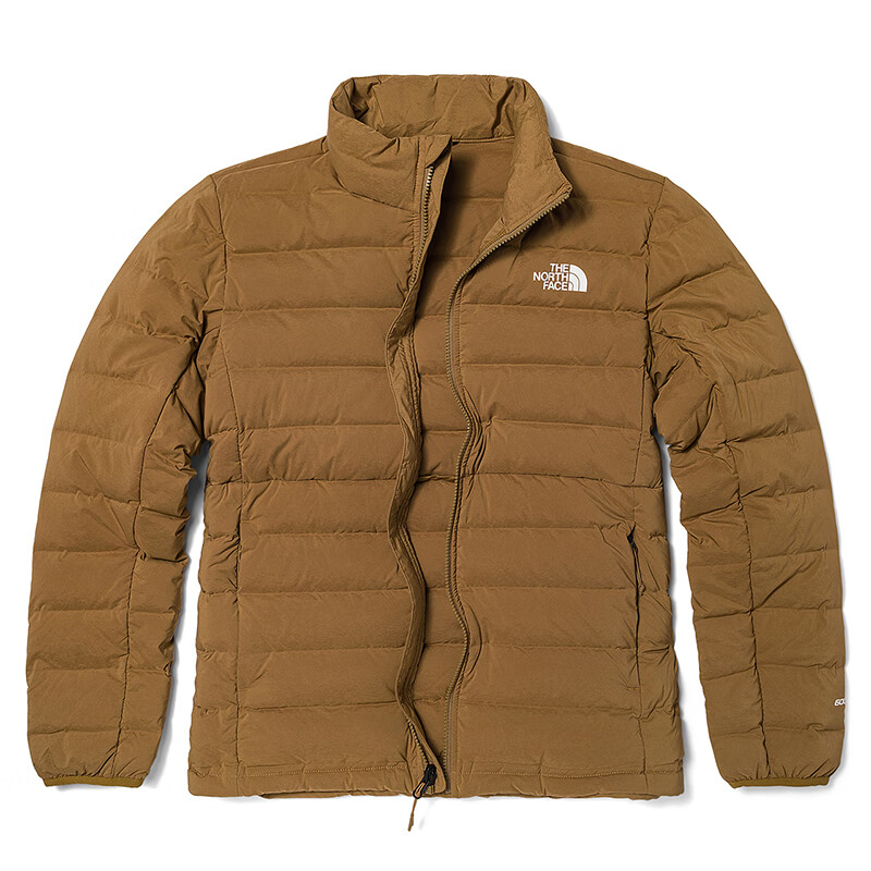 THE NORTH FACE 北面 羽絨服男戶外保暖600蓬鵝絨外套7W7Q 卡其色/173 S ￥699