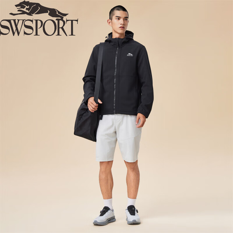 SWSPORT 奔狼 男女通用軟殼戶外風衣 144.18元（需買2件，拍下立減）