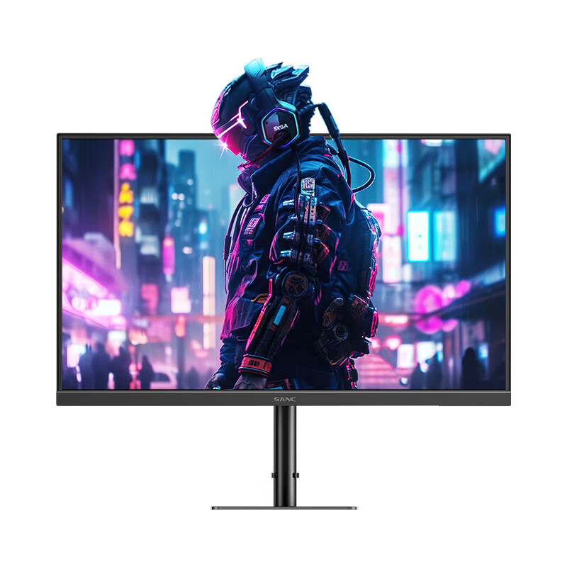 SANC 盛色 G9uvPro 31.5英寸 HVA G-sync FreeSync 显示器（3840×2160、165Hz、99% sRGB、HDR400） 券后2339元