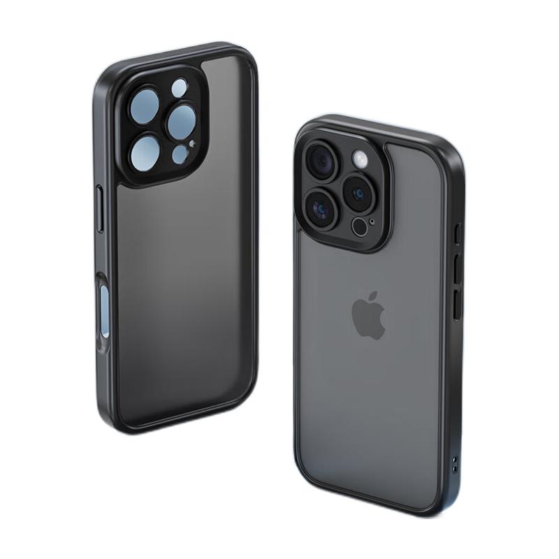 ROCK 洛克 iPhone 16系列 半透磨砂手机壳 49元