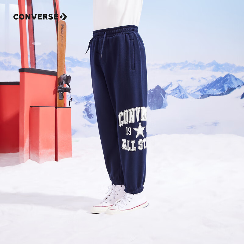 CONVERSE 匡威 儿童加绒加厚休闲裤 券后77.96元