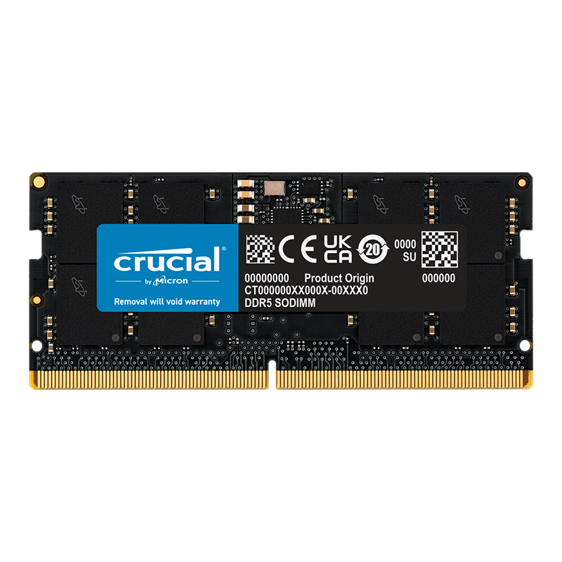 双11预售：Crucial 英睿达 DDR5 4800MHz 笔记本内存 16GB 289元