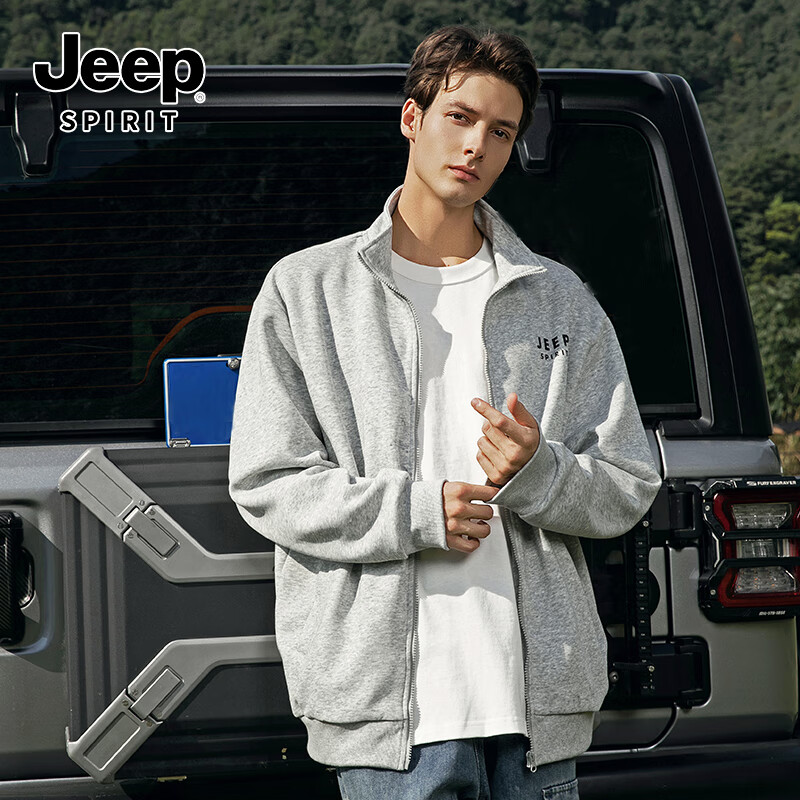 JEEP SPIRIT 吉普 男士立领夹克 券后59.9元