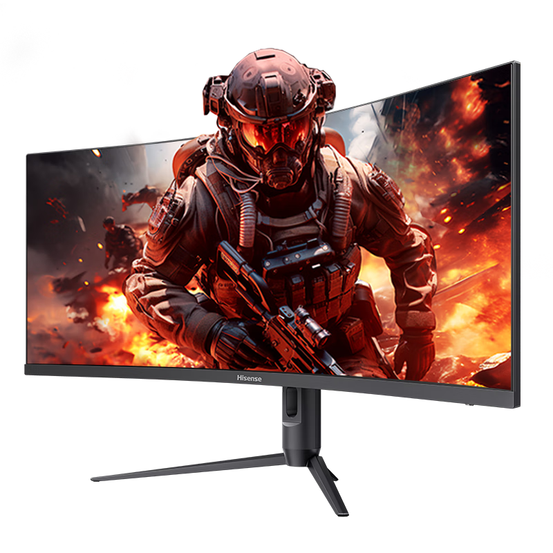 双11狂欢、再降价、PLUS会员: 海信34英寸 25款 180Hz 1000R黄金曲率 HDR400 21:9 34G6K 1077.09元包邮（需凑单）