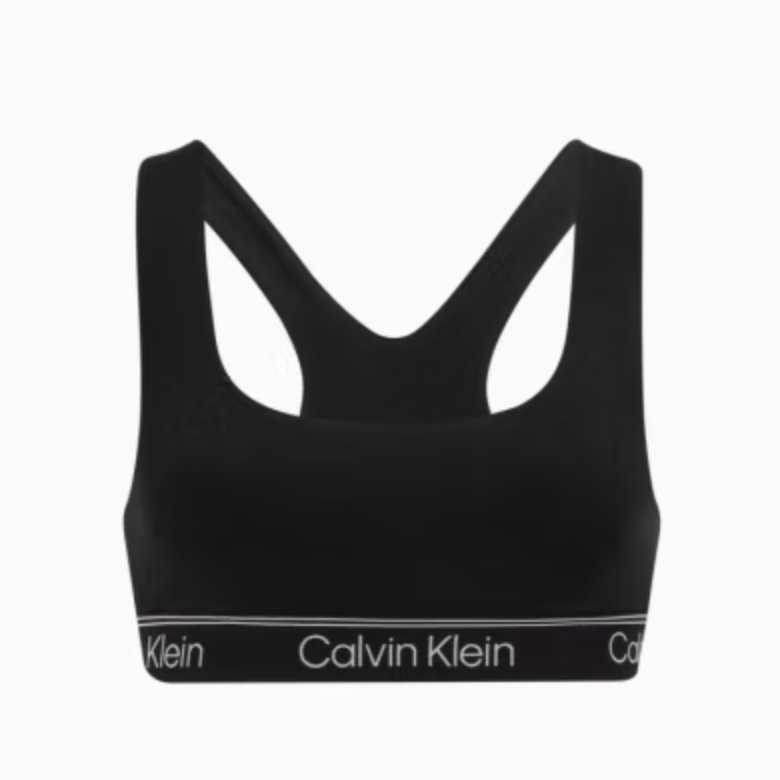 京东百亿补贴、PLUS会员：卡尔文·克莱恩 Calvin Klein 悦动引力带 女士薄垫无钢圈轻运动文胸 QF7185AD 157.41元