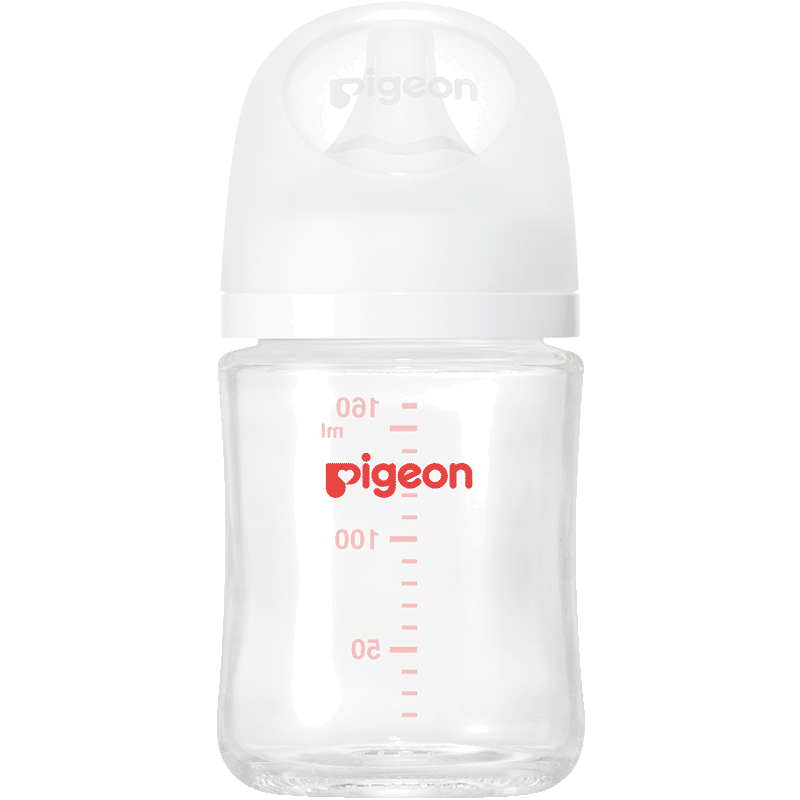 PLUS会员：Pigeon 贝亲 自然实感第3代PRO系列 AA186 玻璃奶瓶 160ml S 1~3个月+凑单 54.36元（需凑单）