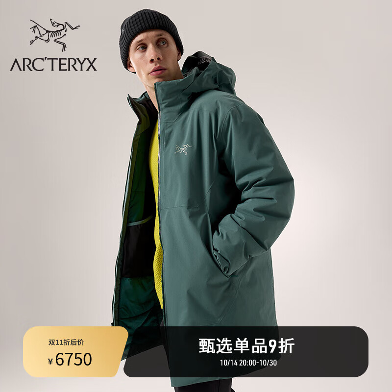 ARC'TERYX 始祖鸟 RALLE PARKA 男子棉服大衣 6750元