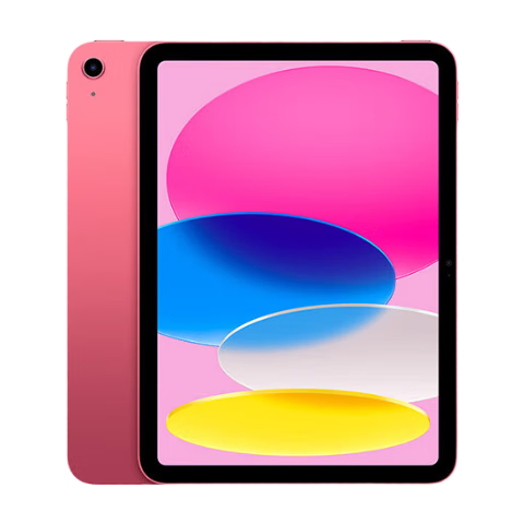 21号20点、PLUS会员：Apple 苹果 iPad(第 10 代)10.9英寸平板 (256GB 粉色 4559元包邮（需领券）