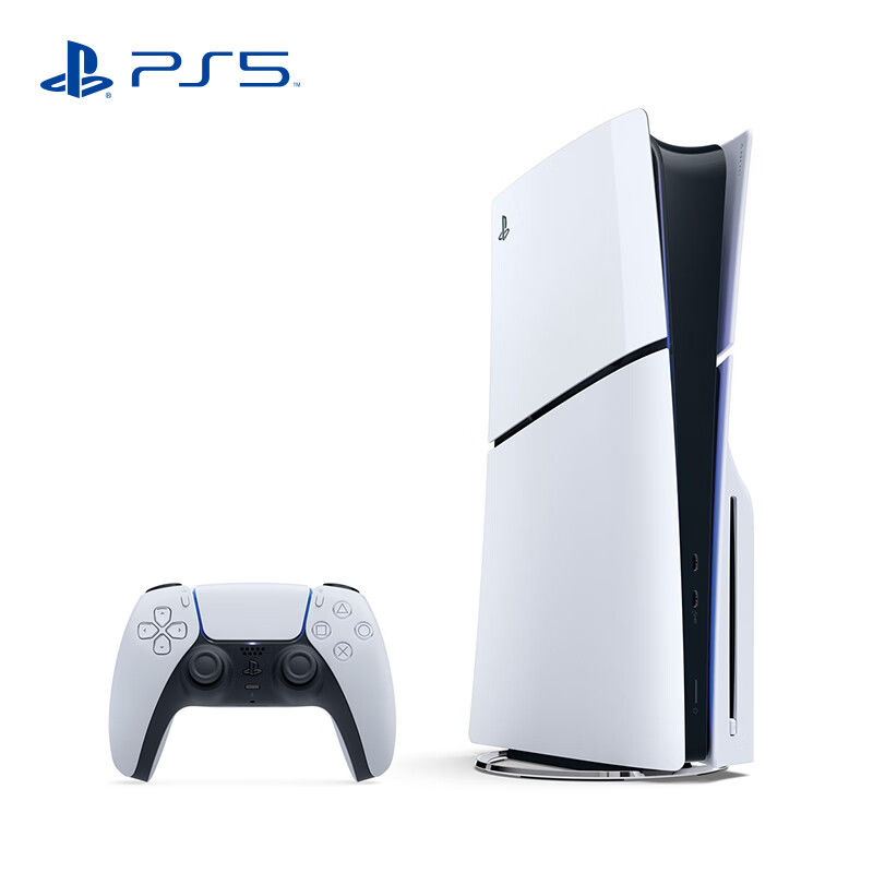 限移動端、京東百億補貼：SONY 索尼 PlayStation 5系列 PS5 slim 光驅(qū)版 國行 游戲機 白色 3099元