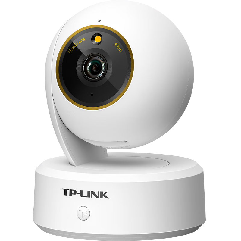 双11狂欢、PLUS会员：TP-LINK 360度无死角带夜视全景无线家庭室内800万全彩摄像头家用监控器 159.77元包邮