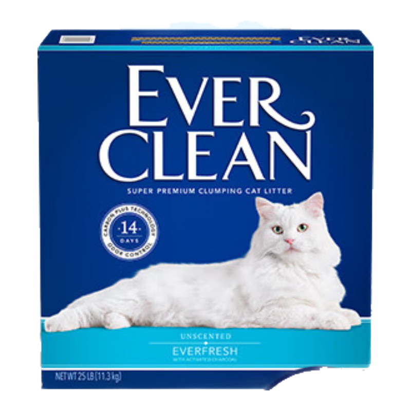 京东PLUS：EVER CLEAN 铂钻 蓝标猫砂 11.3kg*3盒 85元