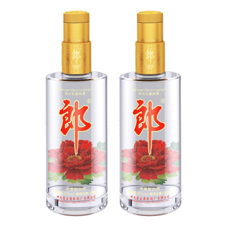 LANGJIU 郎酒 顺品郎金盖 45度 浓酱兼香型 480ml*2瓶 券后50.98元