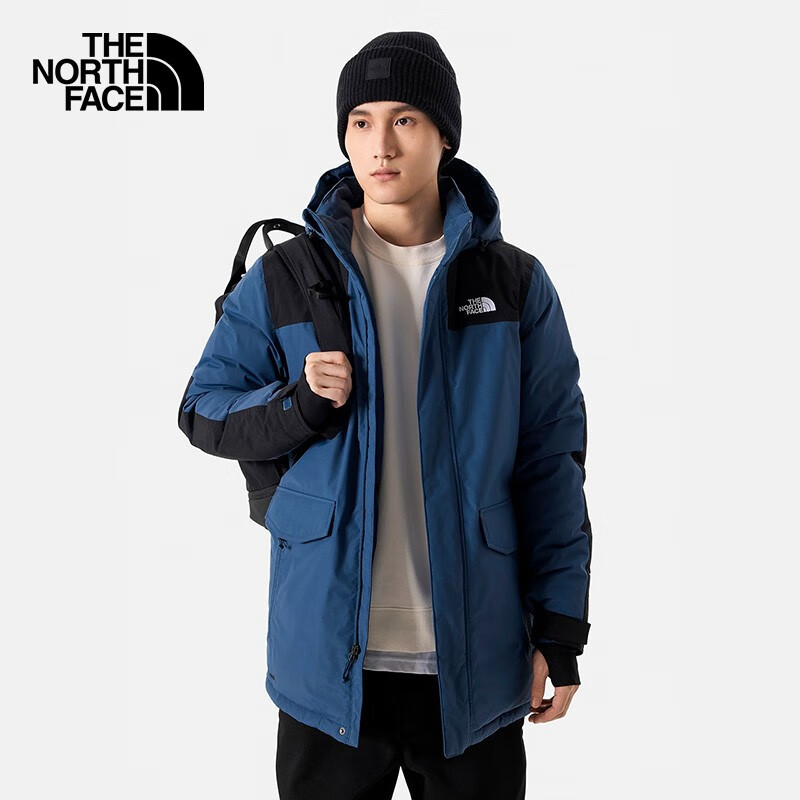 THE NORTH FACE 北面 男士中長(zhǎng)款550蓬鵝絨服 4U81 1650.47元（需湊單，共2056元）