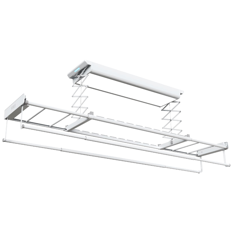 雙11狂歡、plus、限政補:邦先生超薄隱形嵌入式電動晾衣架智能升降陽臺伸縮涼曬衣機M22pro白 993.66元（需領(lǐng)券）