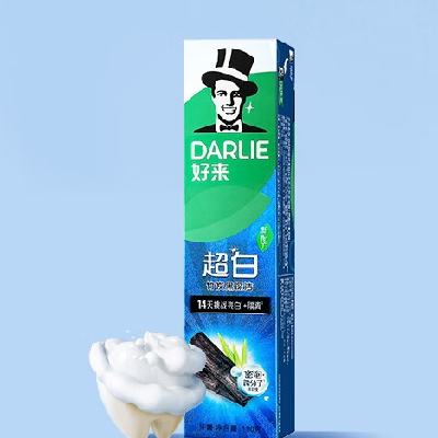 plus：DARLIE 好來(lái) 黑人牙膏 超白薄荷 90g*4支裝 23.72元（需領(lǐng)券）